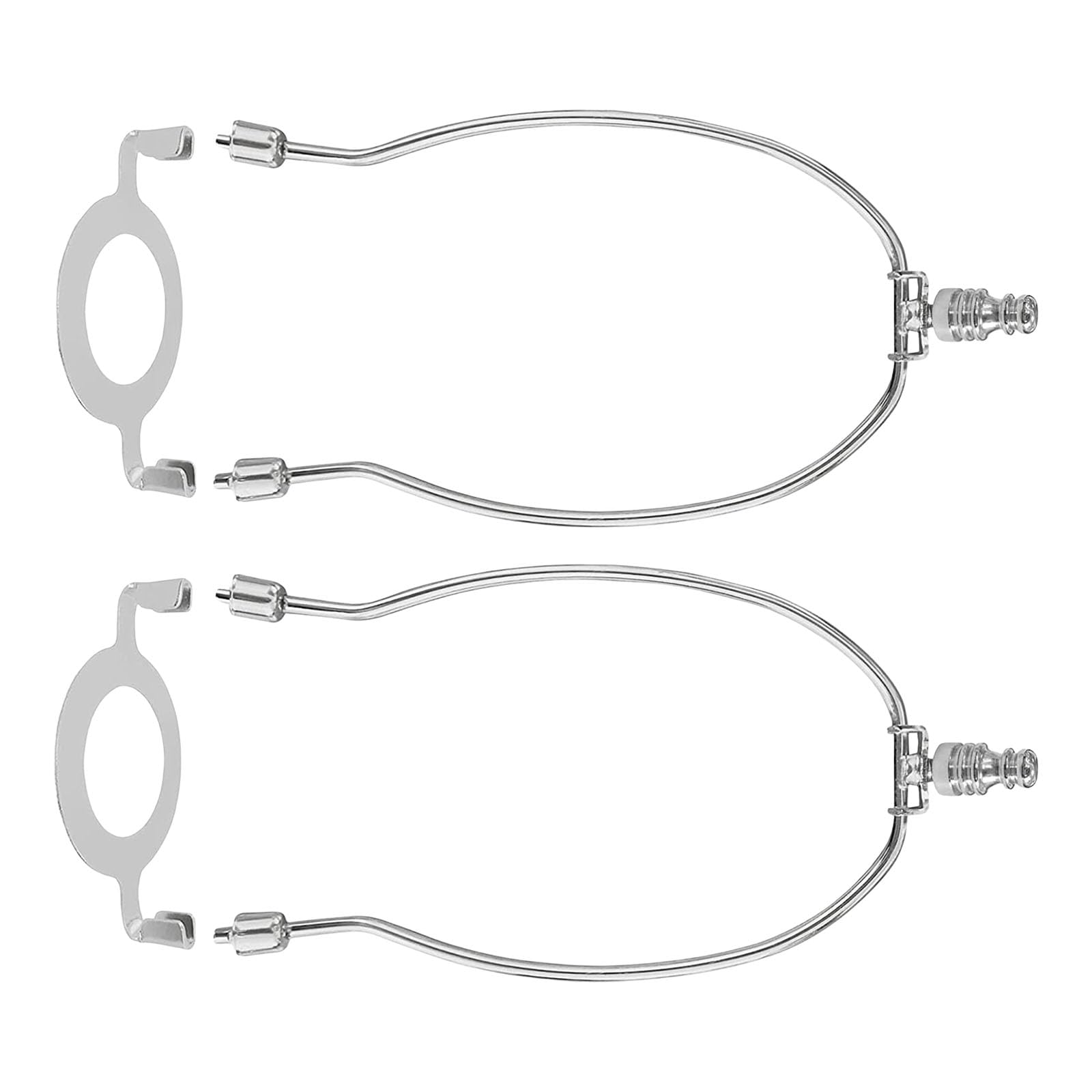 2 Pack Fashion Harp Bracket Lampshades Holder Lamp Shade Harp Holder Bracket Lampshades Hardware Texture Lamp Fittings