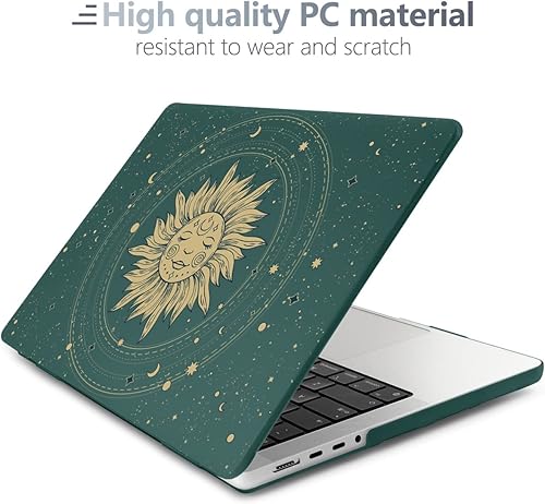 Miniatura 124 de Batianda Funda para MacBook Pro M4 de 16 pulgadas 2024 2023 2021 modelo A3403 A2991 con chip M3 M2 Pro/M1 Max, carcasa rígida de plástico