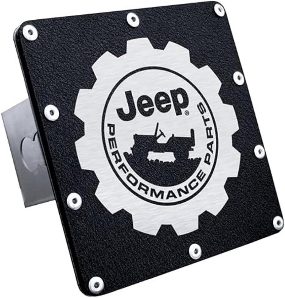 Au-TOMOTIVE GOLD Class III Trailer Hitch Plug for Jeep Performance (Rugged Black)