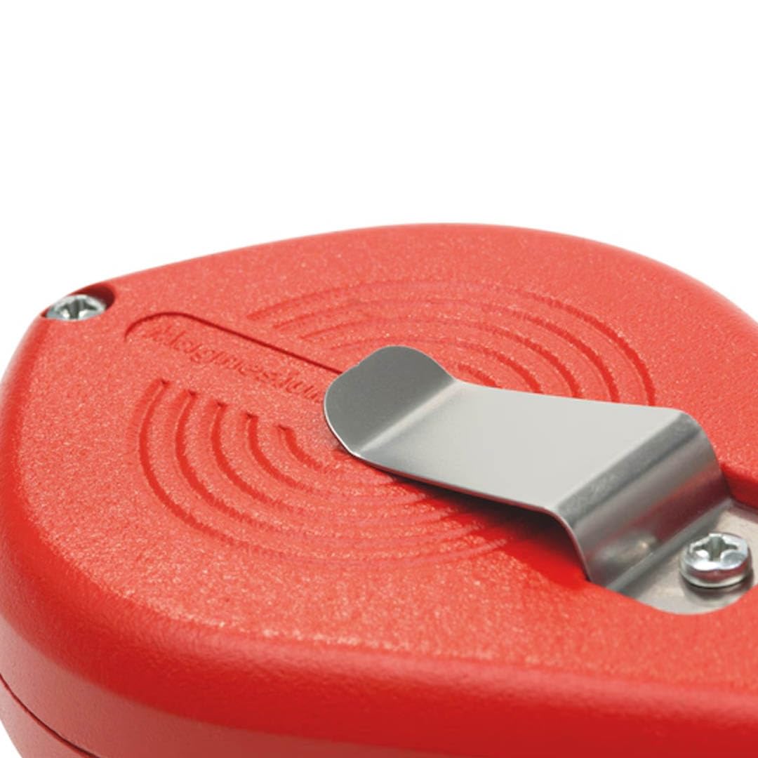 Wuerth Schlagschnurgerät Chalkline 30m, leichtes Magnesiumgehäuse mit Edelstahl Gürtelclip 071370240