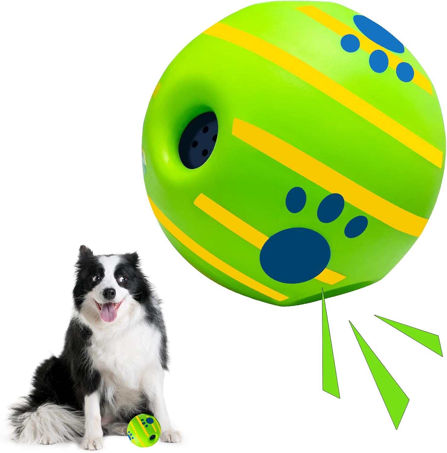 Pet Supplies Wobble Giggle Ball for Dogs Interactive Dog Ball Funny