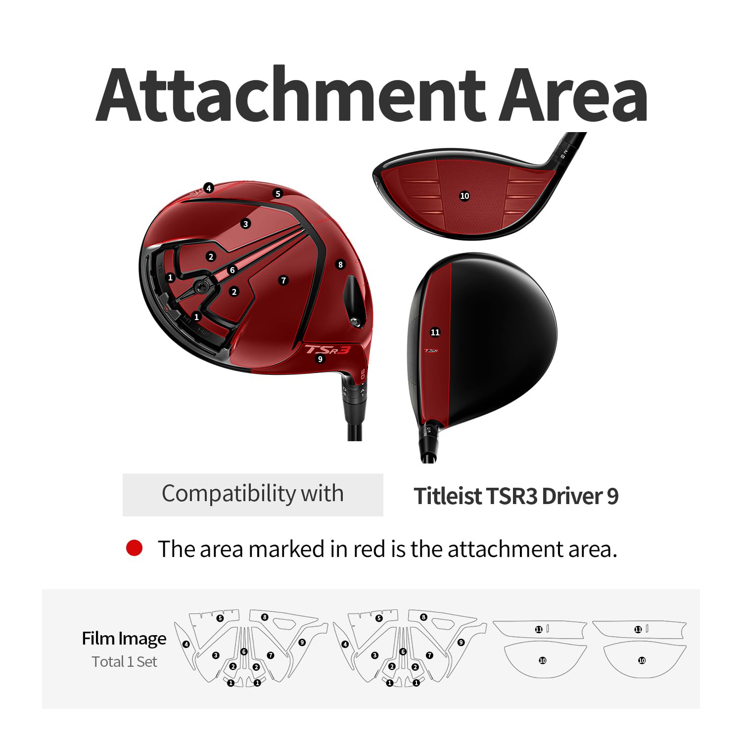 Amazon.com: skoko 2 Pack Full Body Protective Film for Titleist