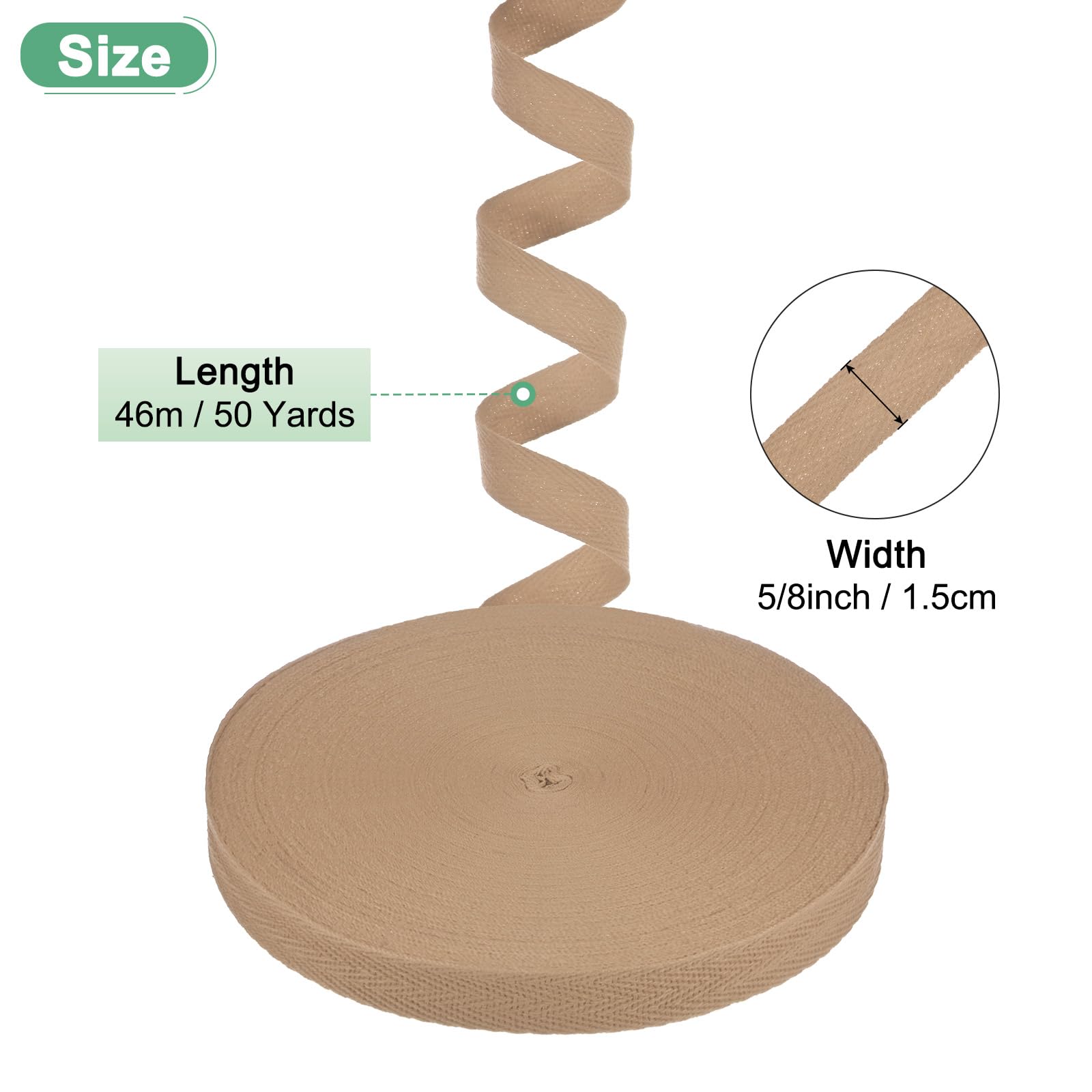 M METERXITY Cotton Twill Tape - Image 3