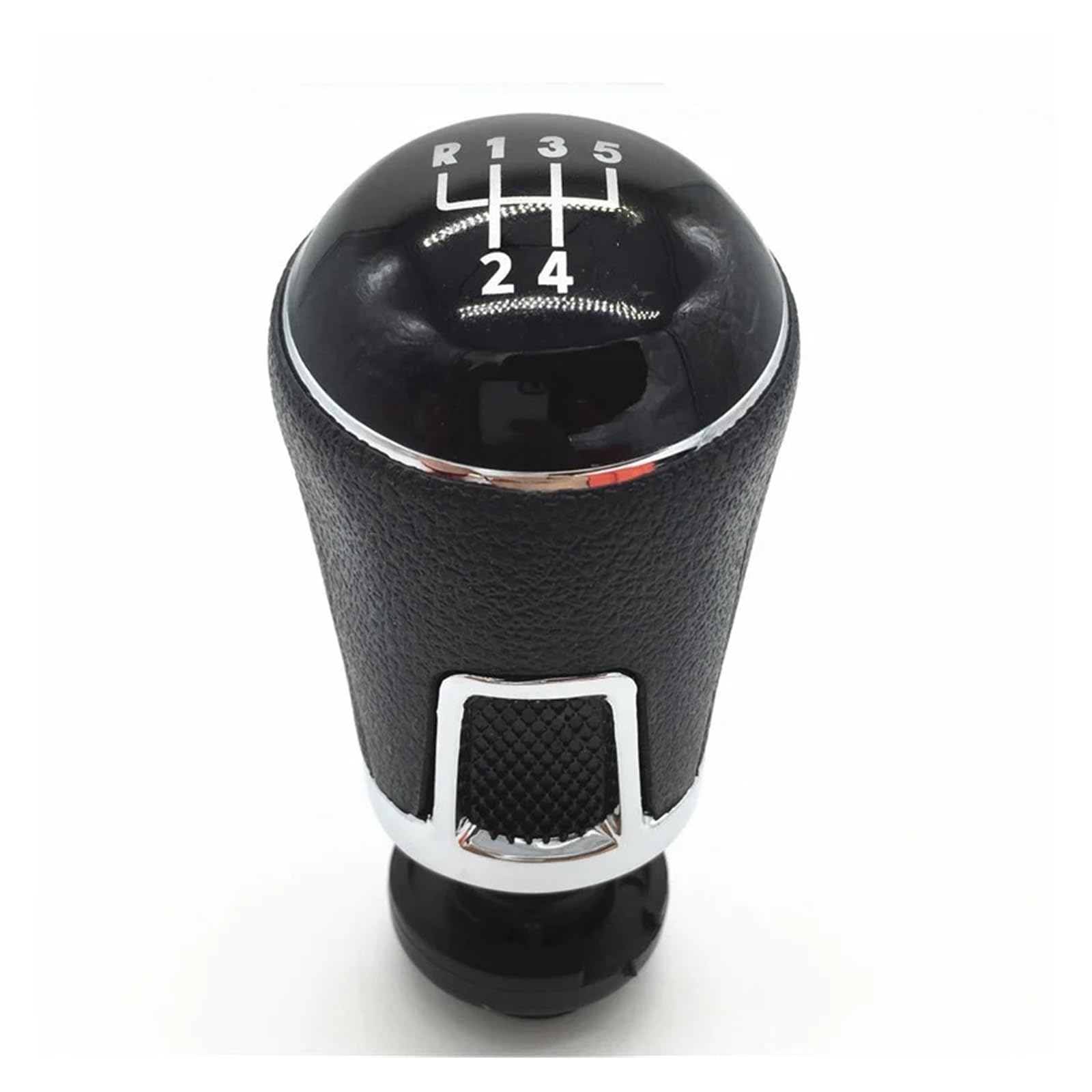 SAUANMNKTP Gearshift Knob for VW for Golf 7 for A7 MK7 for GTI for GTD 2013-2018 5 6 Speed Gear Shift Knob Handle Gaiter Boot Cover(5 Speed gearknob A)