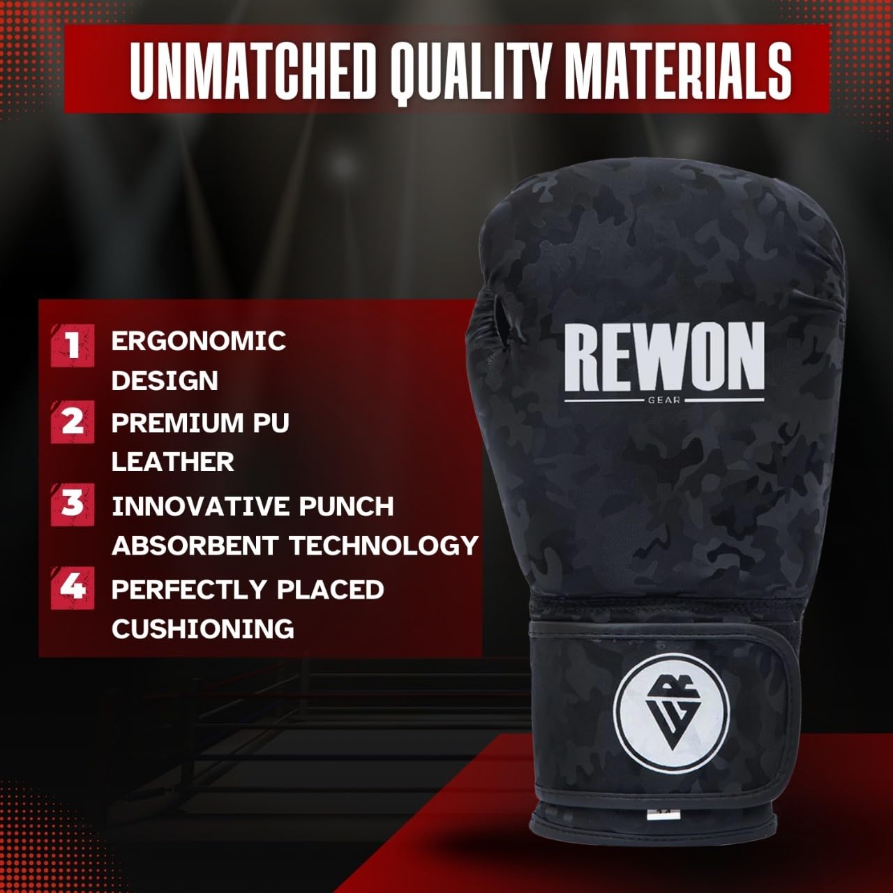 Guantoni Boxe, Guanti da Muay Thai MMA Kickboxing Allenamento, Sparring Guantoni da Sacco per uomini donne 8oz-16oz