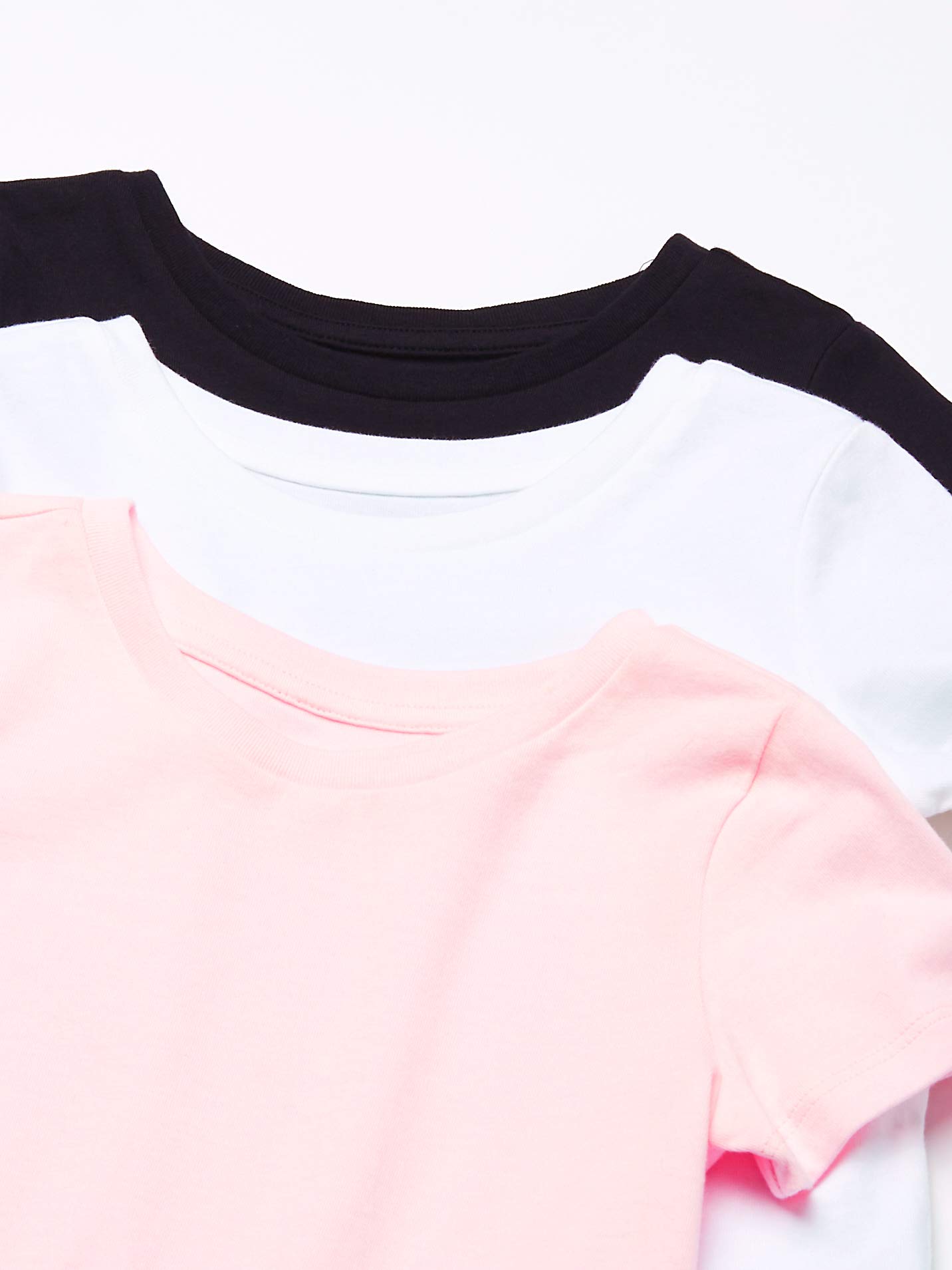 Amazon Essentials T-Shirt a Maniche Corte Bambine e Ragazze, Confezioni Multiple