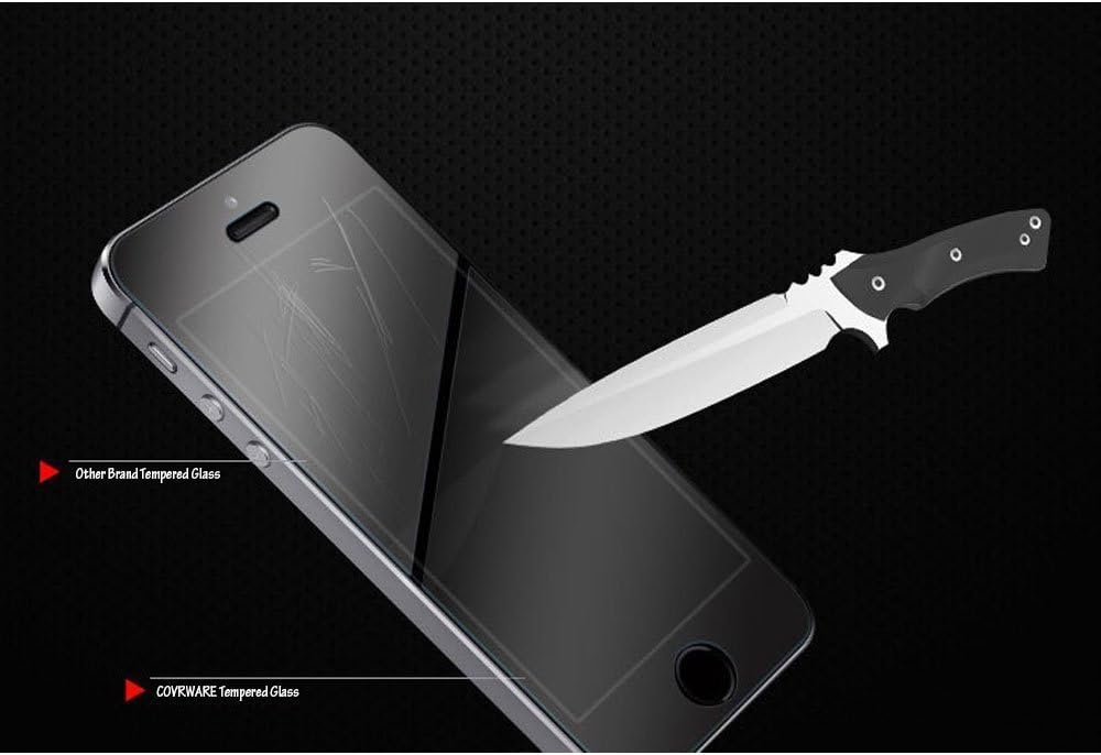 COVRWARE - Moto G (3rd Gen) - TEMPERED GLASS Screen Protector - Slim Super Hardness and Oleophobic Coating - Crystal Clear