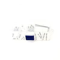 Vista 8 de 50 unids/set de montaje de cartucho de cabeza giratoria universal: Tornillos de cabeza hexagonal de acero inoxidable, pernos, tuercas, arandelas