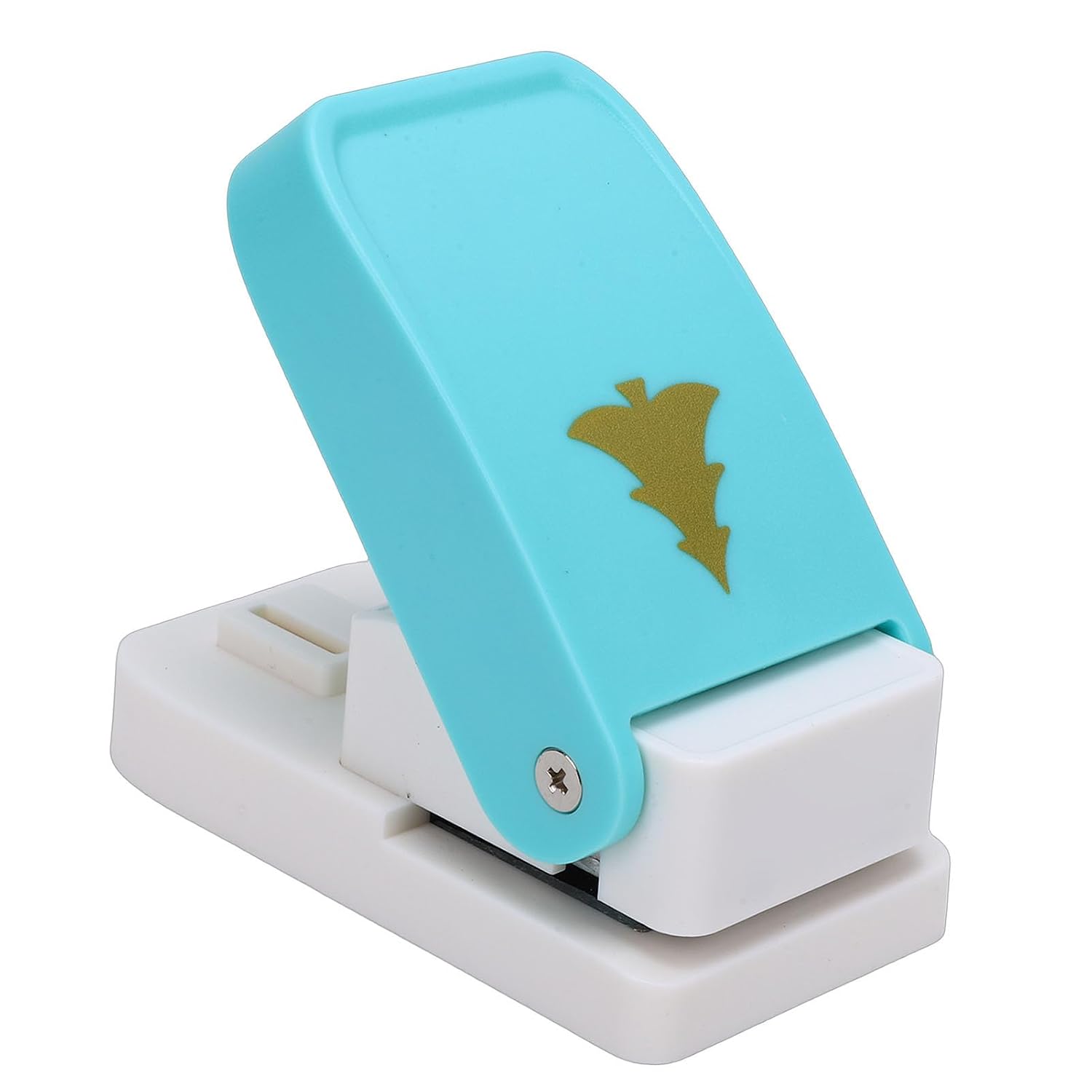 Pine Tree Puncher, Plastic Christmas Tree Paper Punch Pine Crafting Hole Punch for Festival Cards Scrapbooking Journaling Book Planner Craft Projects
