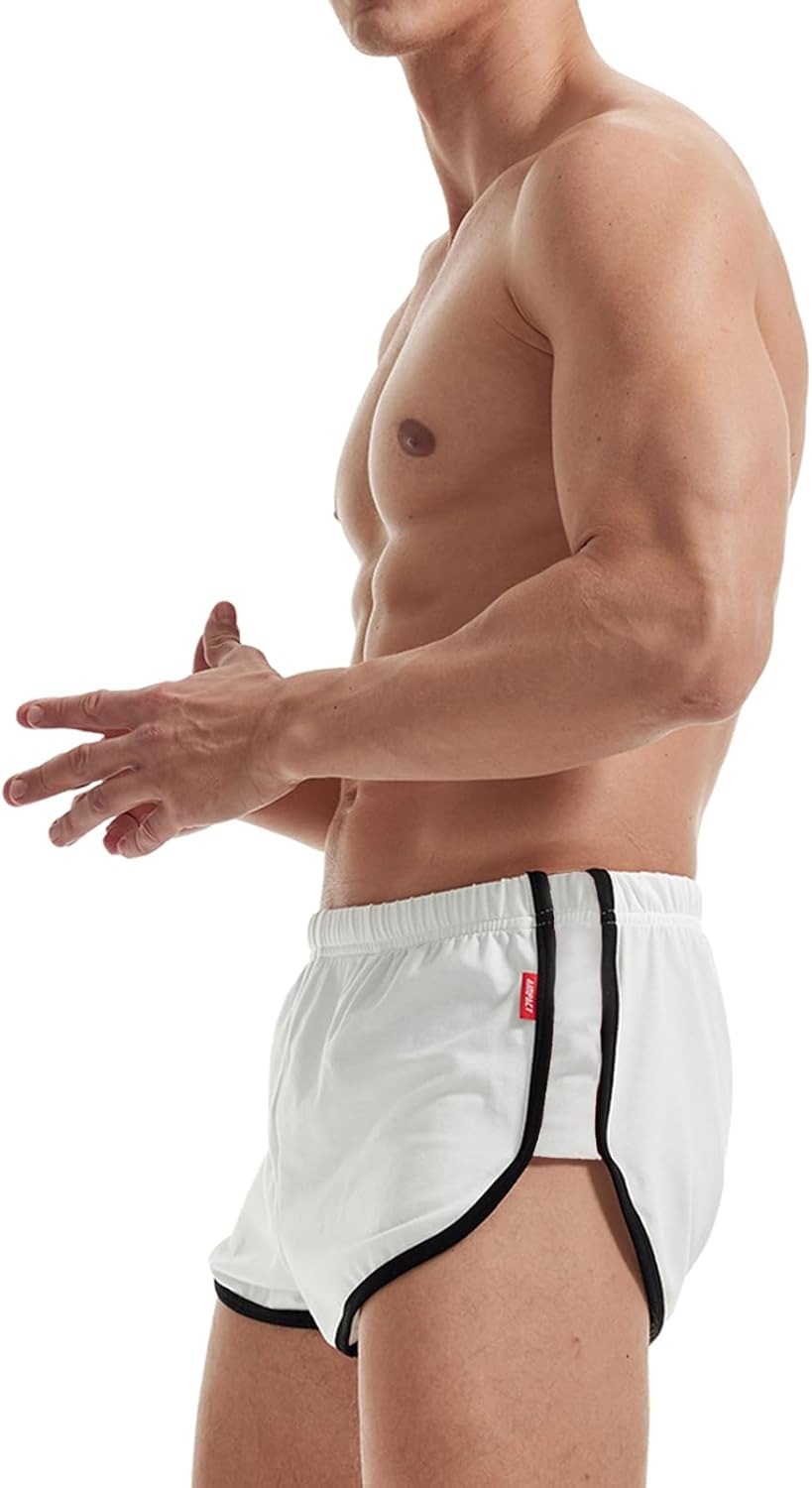 AIMPACT Mens Running Shorts 3 Inch Gym Athletic Workout Short Shorts Vintage Booty Shorts - Image 2