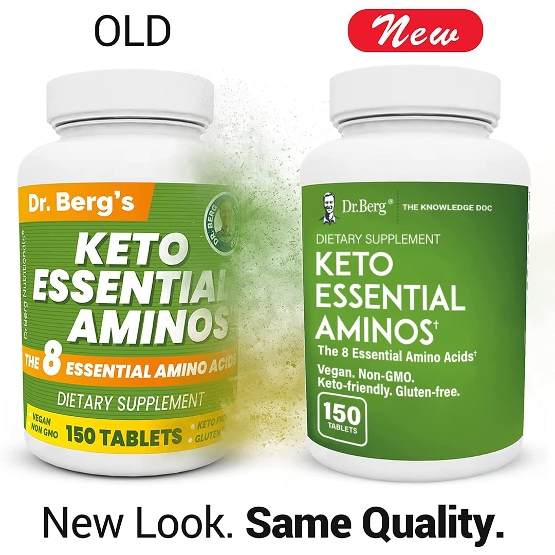 Dr. Berg's Keto Essential Aminos Contains 8 Essentials Amino Acids