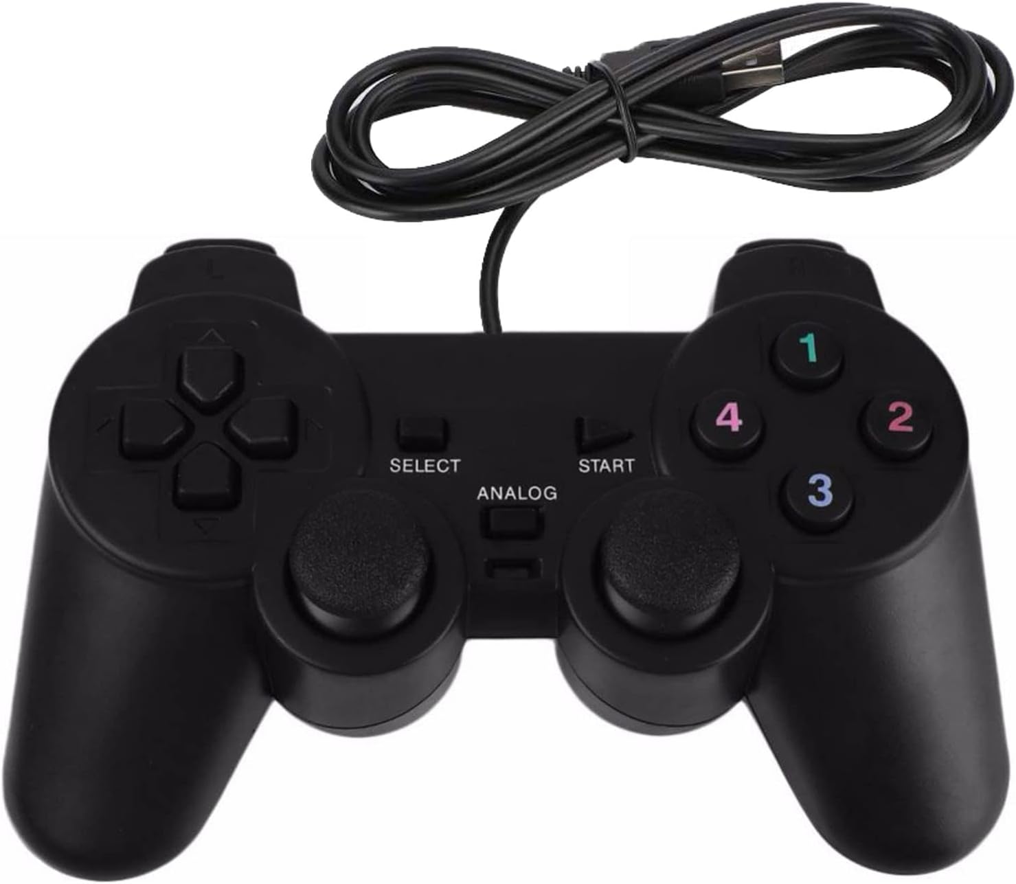 Amazon.com: USB Wired Game Controller for Windows PC/Raspberry Pi ...