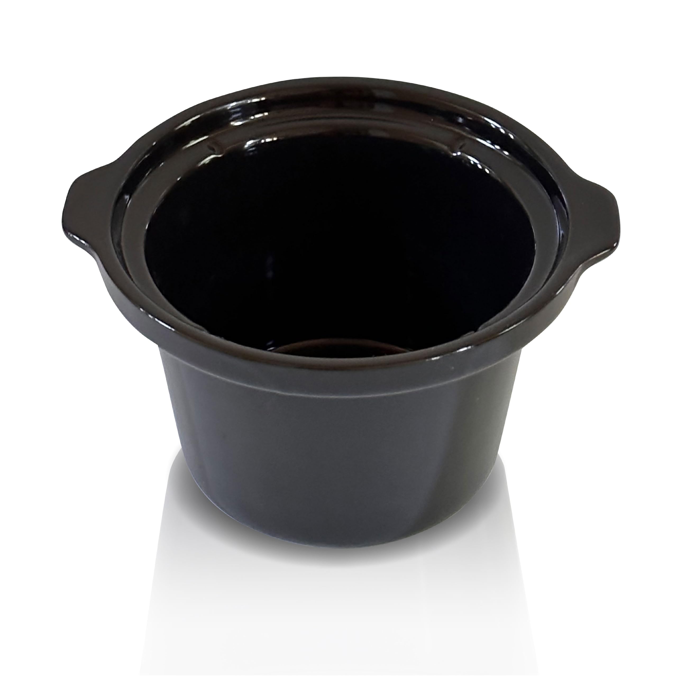 2QT Slow Cooker Replacement Pot,Compatible with Crockpot,Elite Gourmet, and Other 2QT Round Small Slow Cookers