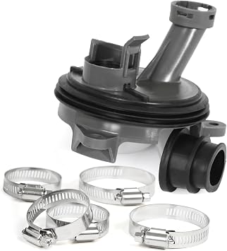 Dishwasher Diverter Valve Kit, WD19x25278 Dishwasher Diverter Valve Replaces WD00X25260, WD18X21678, WD19X25259 Valve Assembly Compatible with GE, Whirlpool, Kenmore, Maytag and Amana Other Brand