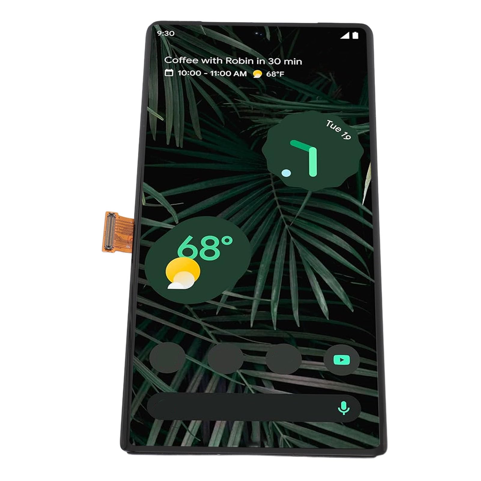 Gedourain Zestaw Naprawczy Wyświetlacza Dotykowego 6 Pro 5G Zapewniający Wyraźny Obraz i łatwą instalację dla Entuzjastów Telefonów