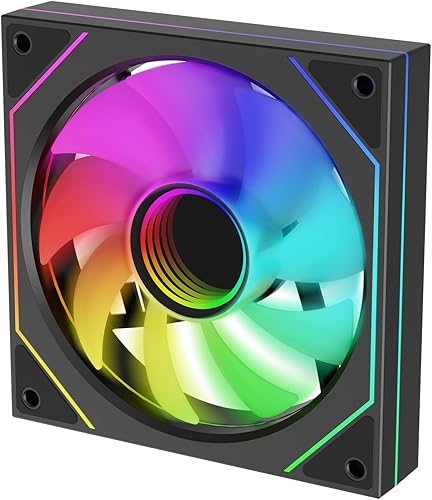 Xilence XPF120U.ARGB Ventilateur de boîtier Gaming 120 mm PWM ARGB, Infinity Mir
