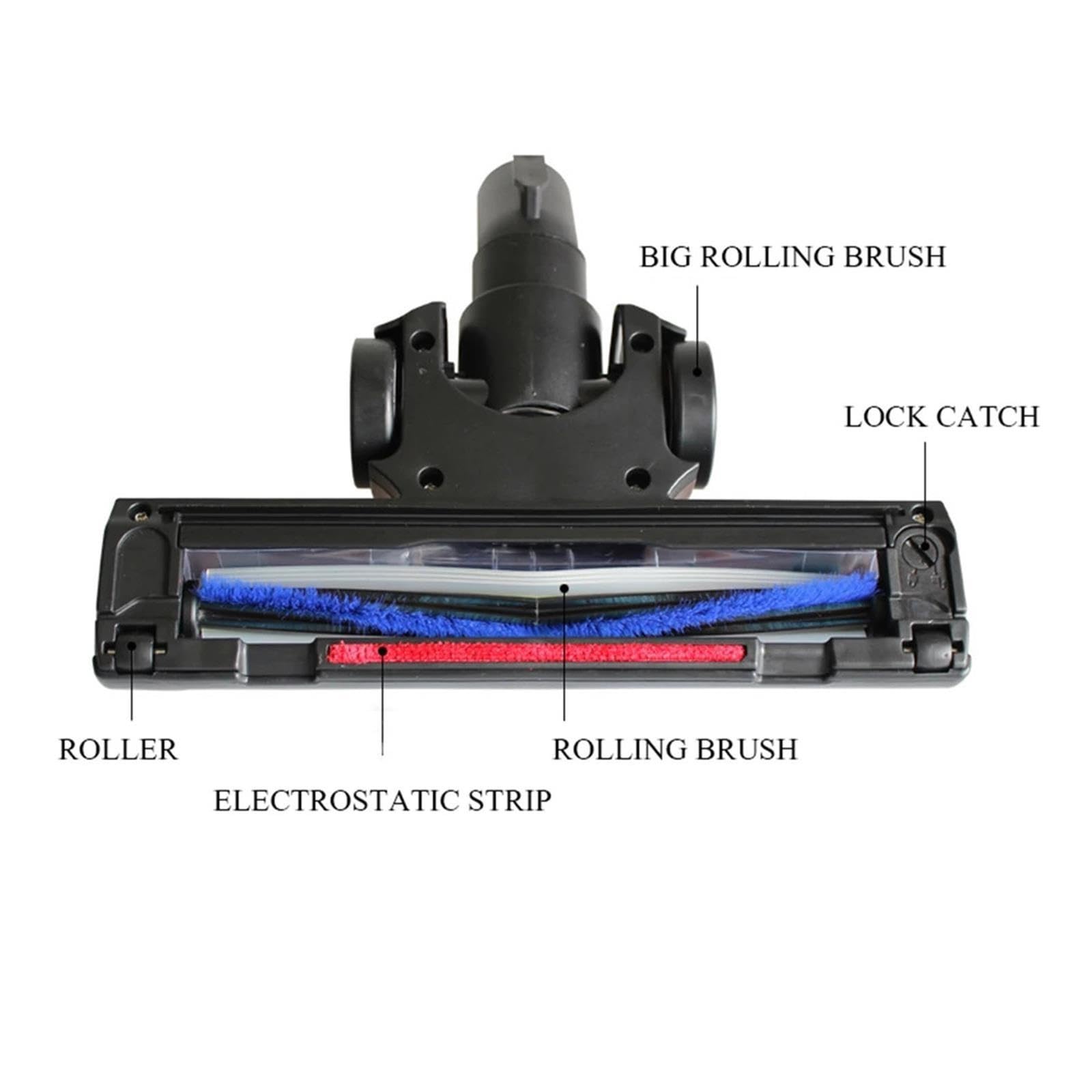 Herramienta De Suelo Con Cabezal De Cepillo Turbo Impulsado Por Aire De 32mm, Compatible Con VAX, Cepillos De Piezas De Aspiradora