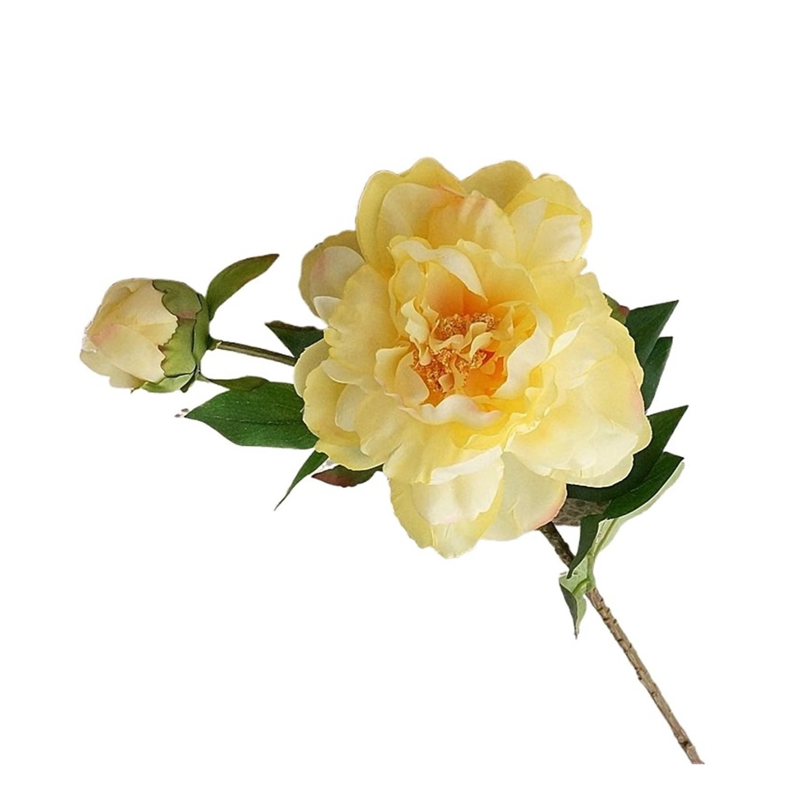 Casetlong 6Pcs Artificial Flowers For Home Decoration Fake Bouquet Wedding Decor Party Floral Arrangement(Yellow)