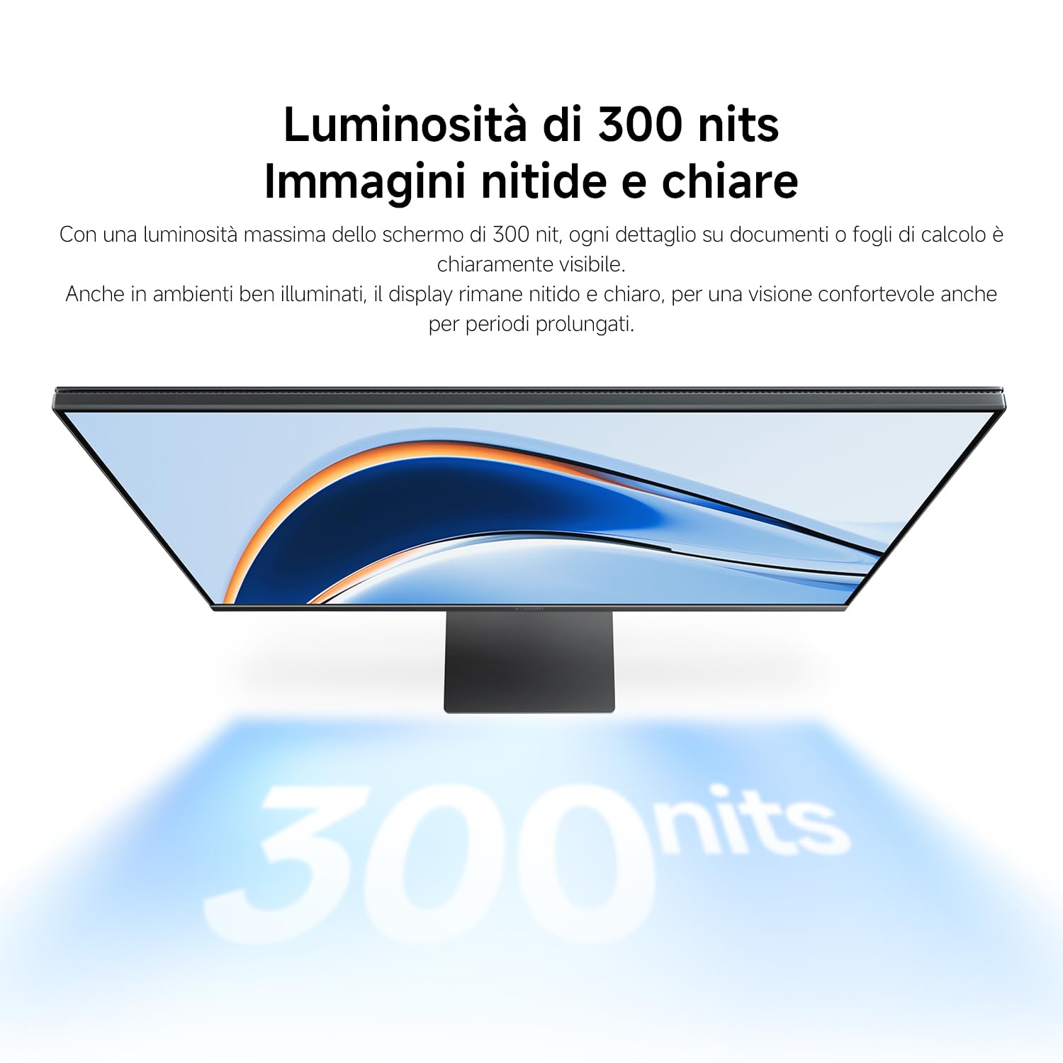 XIAOMI A27Qi 2026 Monitor QHD 2K da 27 Pollici, 120Hz, HDR10, IPS, 100% sRGB, 95% DCI-P3, Certificazione TÜV Hardware Low Blue Light (2560 x 1440/HDMI 2.0/DP 1.4)