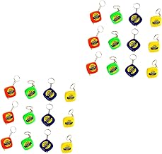 VILLCASE Réguas De Costura 24 Peças Chaveiro De Metal Mini Fita Métrica Para Fita Métrica Com Chaveiro Pequena Fita Métrica Ferramenta De Fita Métrica Fita Métrica Em Massa Medição