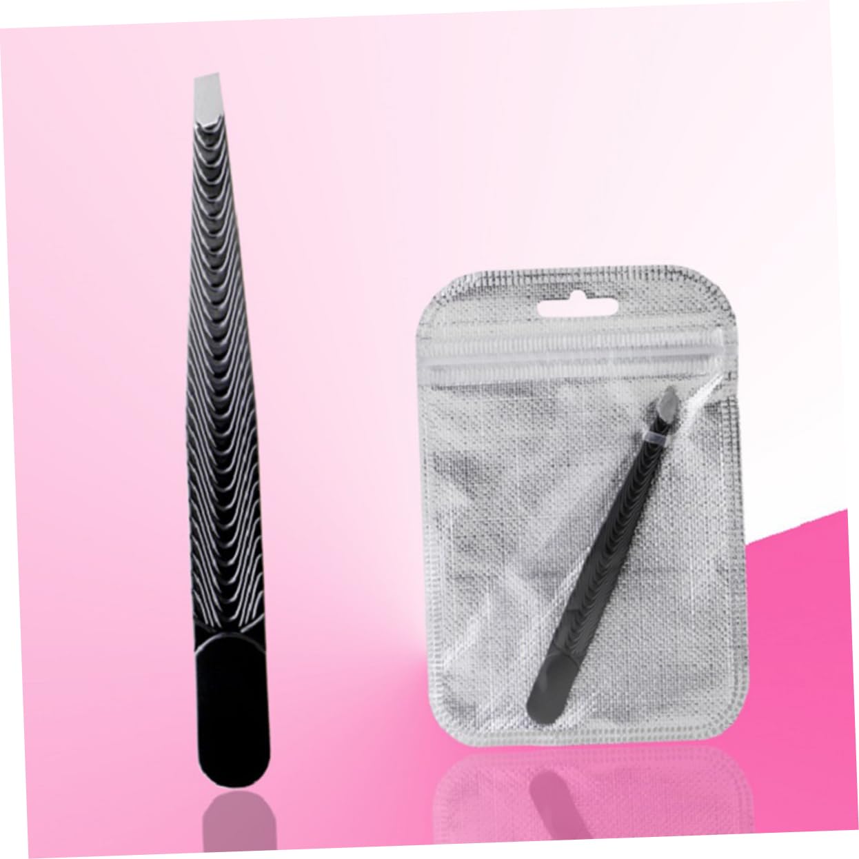 3 Set Pinzette Per Sopracciglia Acciaio Inossidabile Pinzette Ergonomiche Per Rifinire Sopracciglia Portatili Per Donne Per Casa 5 Pezzi*3