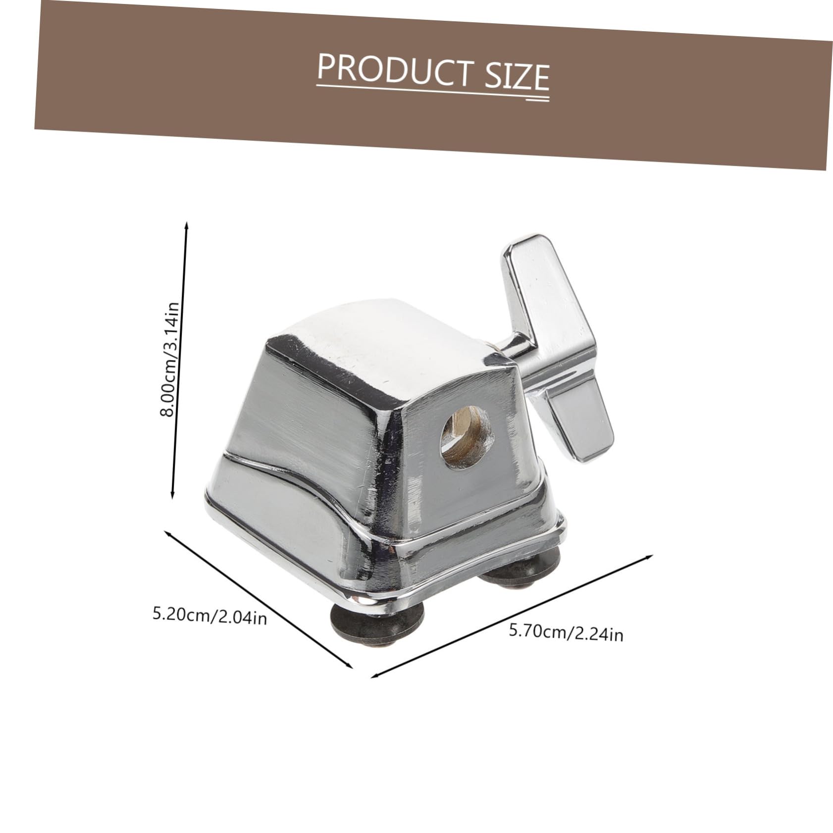 HANABASS Drum Mount Bracket Tom Leg Clamp for Percussion Base Snare Parts Compatible with Drum Kit Easy Installation for Musicians Precision Tuning Enhances Sound Quality