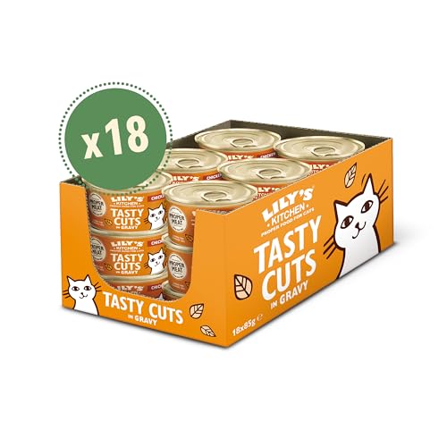 Lily's Kitchen Bouchures savoureuses avec Poulet pour Chats – Nourriture Humide Naturelle, sans céréales (18 x 85 g) – Image 5