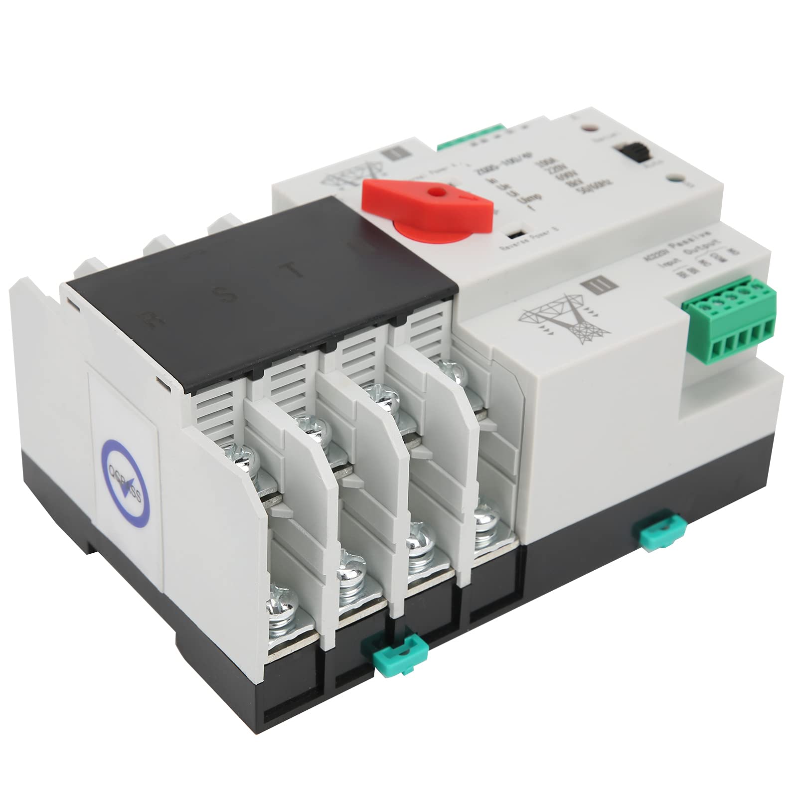 SEAFRONT Automatyczny Przełącznik Transferu Podwójnej Mocy, 100A 220V 4P