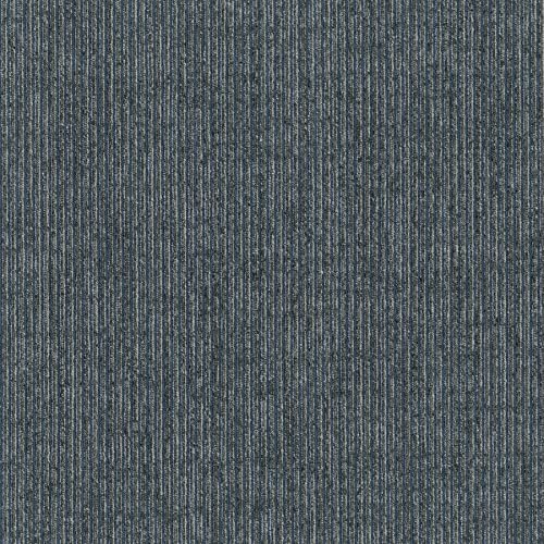 Image of Mohawk Basics 24 inch x 24 inch Berber (Loop pile), 0.09 inch Pile Height, Carpet Tile, PET Fiber, Navy Color, (1 Tile)