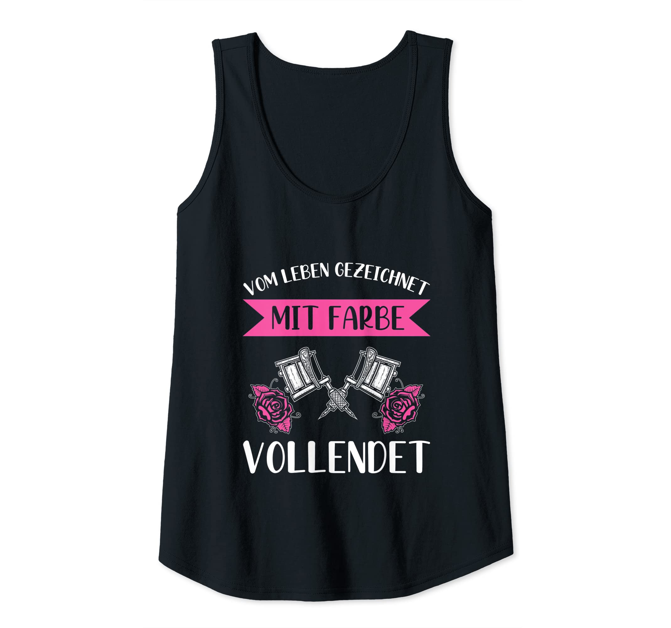 Tank Top Herren Lustig Vom Leben Gezeichnet, Mit Farbe Vollendet - Ladies  Shirt – Totally Wasted Scherzartikel Für Erwachsene