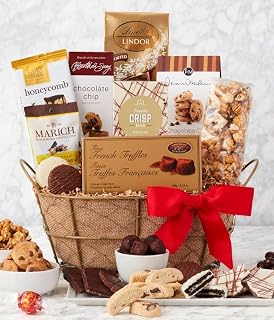 From You Flowers - Sweet & Salty Chocolate Delights Basket for Birthday, Anniversary, Get Well or Celebration