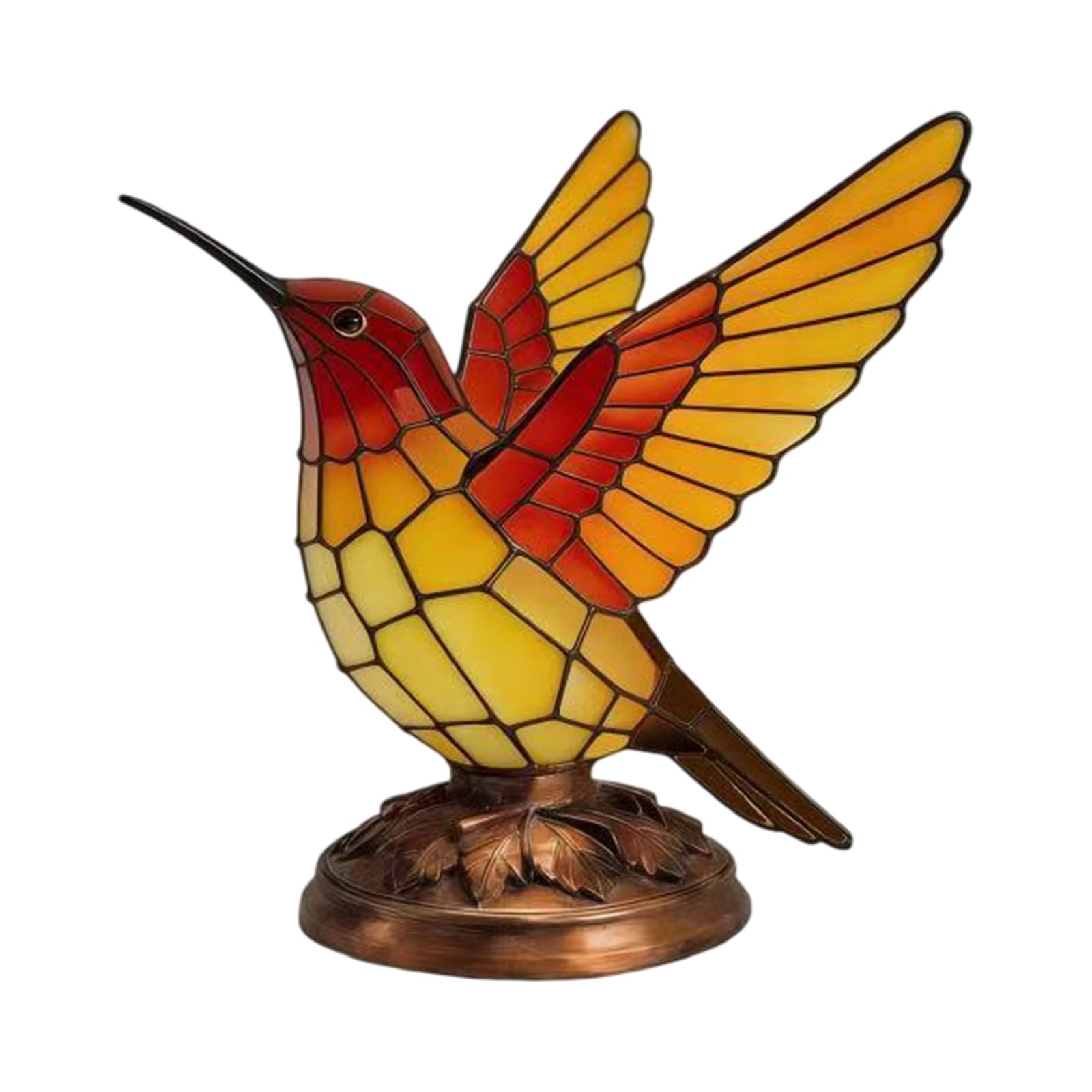 Tsophreniq Artistic Animal Resin LED Night Light Compact Size Bedroom Lamp Desk Decoration Bedside Lamp for Tabletop Use Enduring Animal Shape Resin LED Night Light
