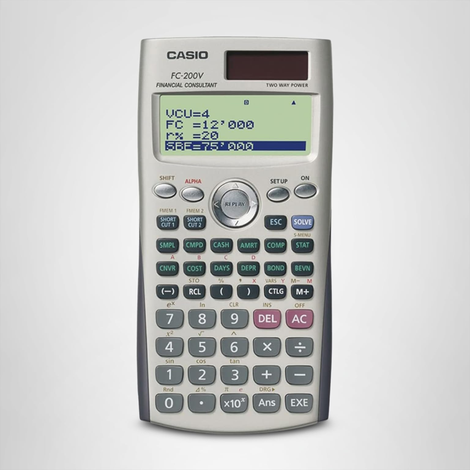 Amazon | カシオ 金融電卓 プロフェッショナル仕様 ハードケース付 10