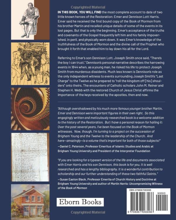 Miniatura 2 de Emer Harris & Dennison Lott Harris Owner of the First Copy of the Book of Mormon, Witness of the Last Charge of Joseph Smith