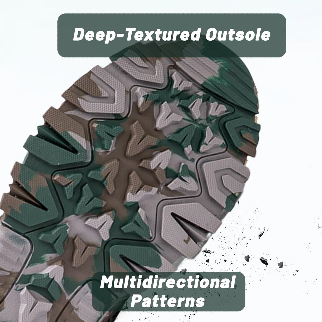 Men’s Tactical Boots Lightweight : Military Work Boots Breathable for Outdoor Hiking