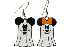 Disney BaubleBar Mickey and Minnie Halloween Ghost Mouse Earrings