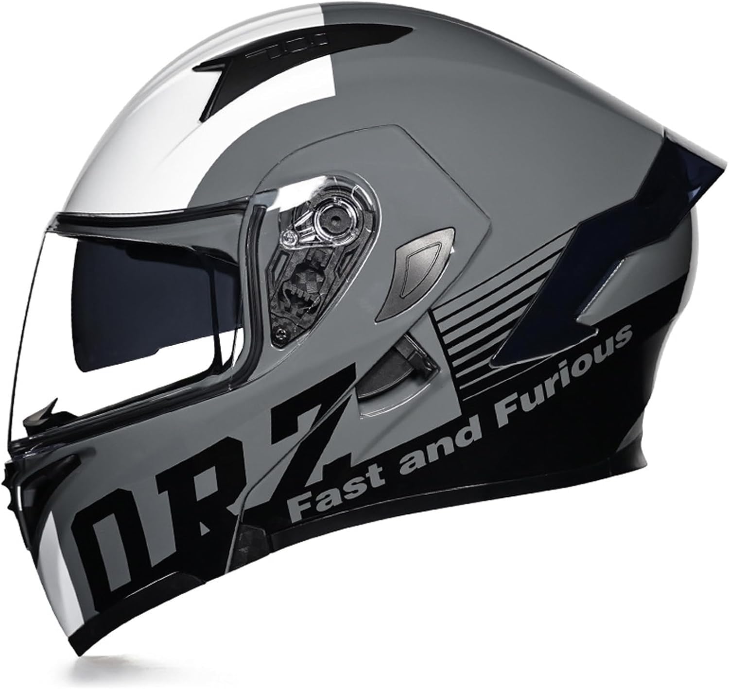 Casco Moto Integrale Casco Aperto Retrò Casco Bici Da Strada Omologato DOT/ECE Con Doppia Visiera For Uomini E Donne Adulti