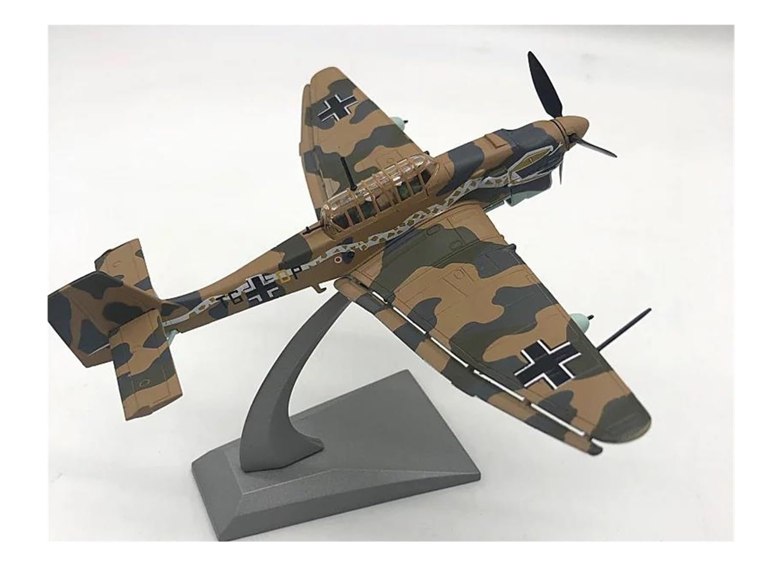 Modelo Junkers JU-87 diecast en escala 1/72 avión de colección de aleación militar de la Segunda Guerra Mundial
