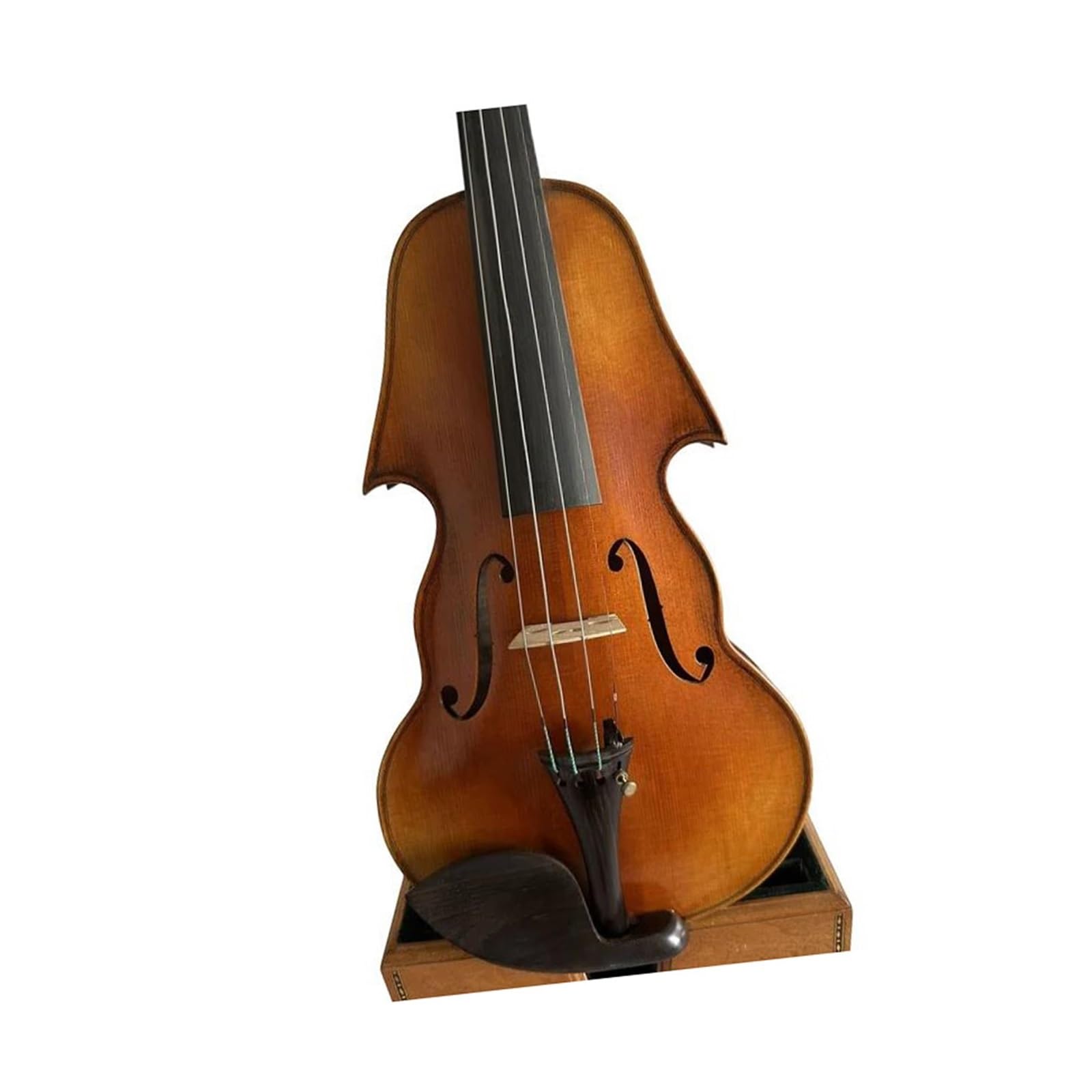 4/4 Skrzypce Klon Płomienisty Tył Świerk Wierzch Ręcznie Robiony Instrument Instrumenty Strunowe Skrzypcowe