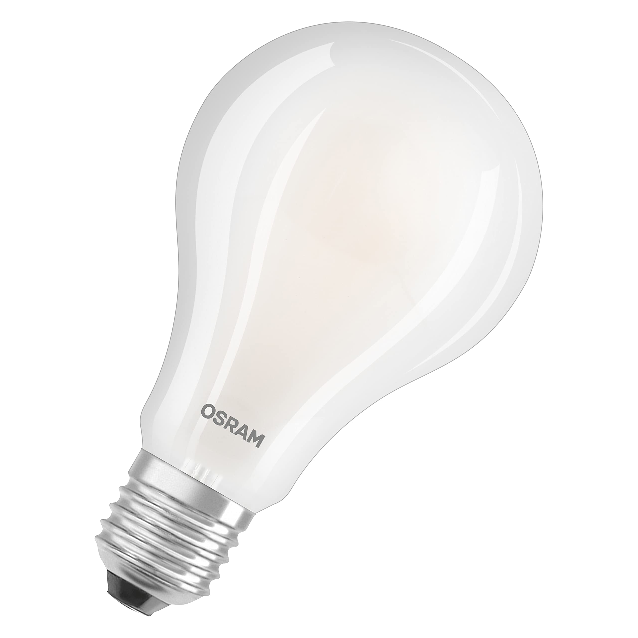Osram Warm White Led Star Classic A200, Frosted Filament Led Lamp In Bulb Shape, B22d Base, (2700K), 3452 Lumen, Replaces Conventional 200W Bulbs, 1-Pack
