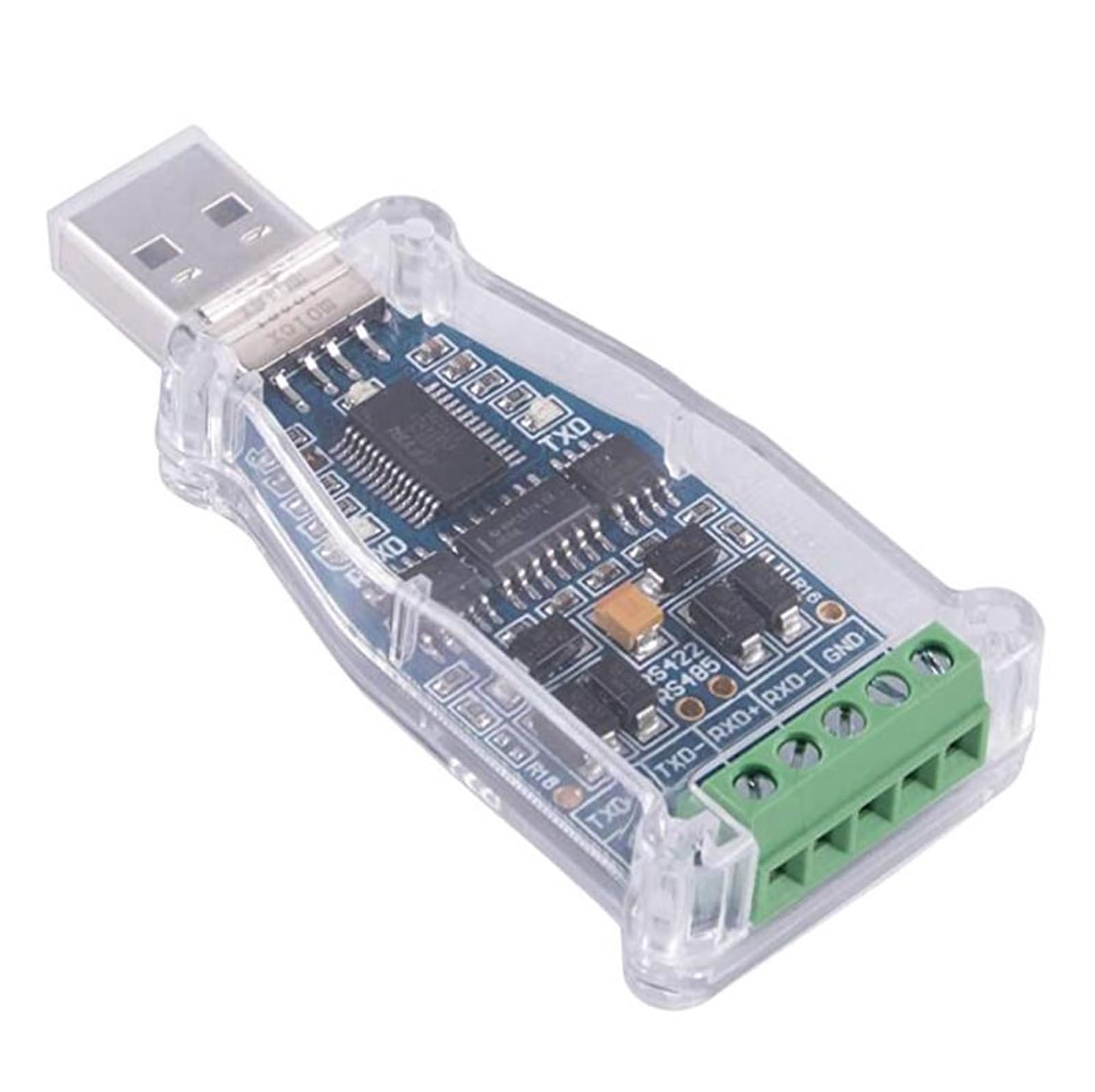 USB na RS485 RS422 adapter szeregowy FTDI Chip 6Pin Terminal Block Konwerter obsługuje WinXP Win 7 Win8 Win10