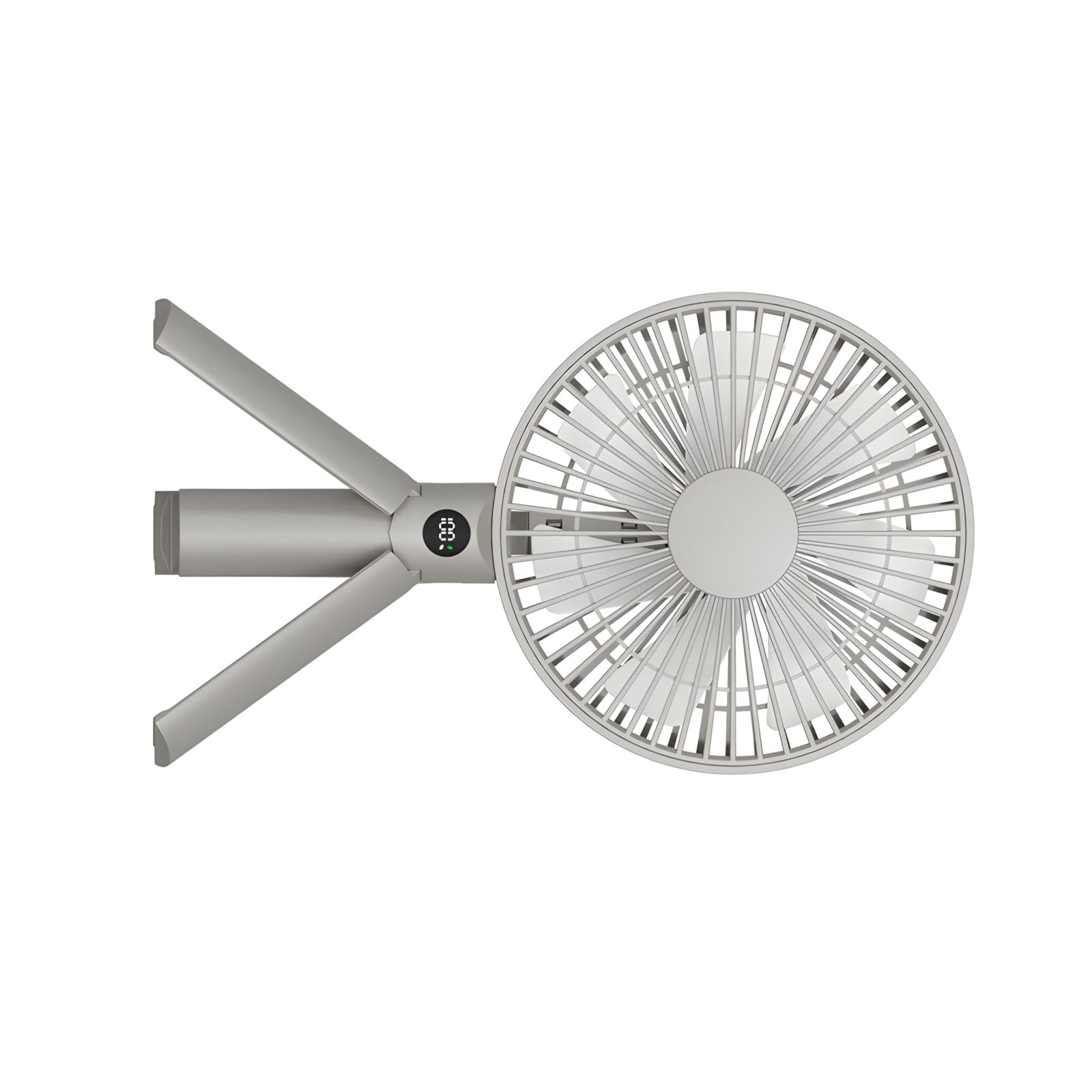 Elnwnnkc Multi Functional Camping Fan with Foldable Tripod and Carry Handle Designed for Outdoor Incidents Compact Tripod Fan