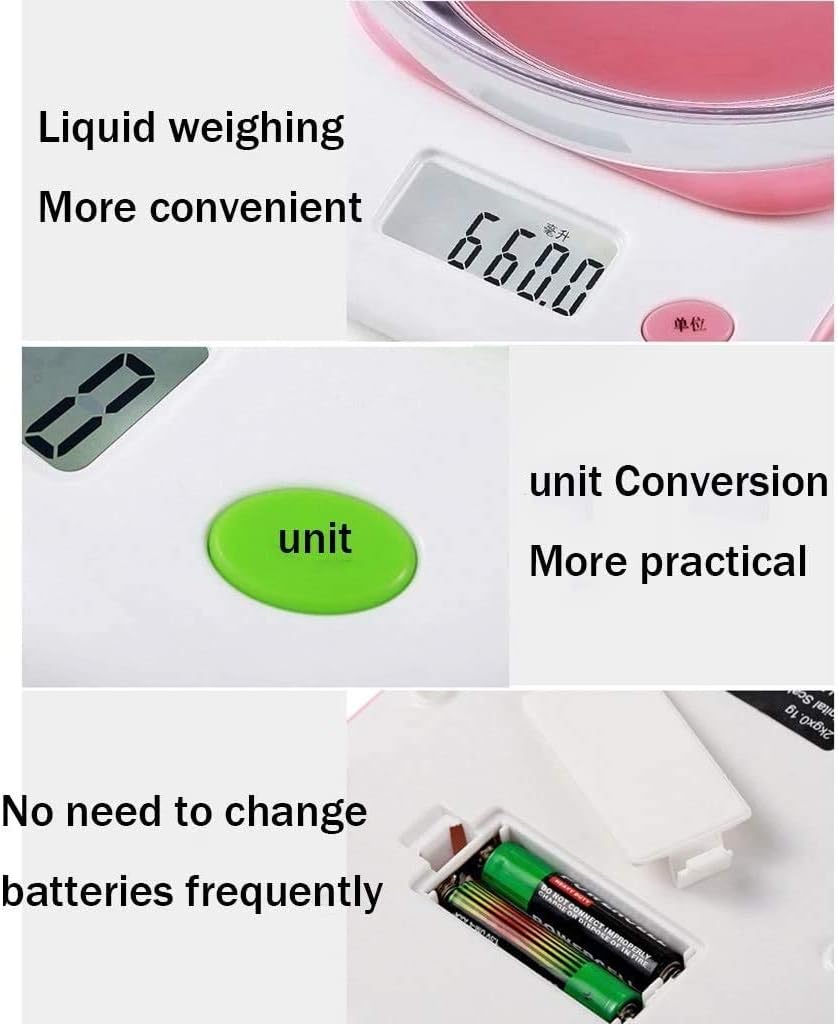 Electronic Weighing Electronic ABS Plastic Home Kitchen High Precision Jewelry Electronic Food for Kitchen Laboratory Pharmaceutical Scales