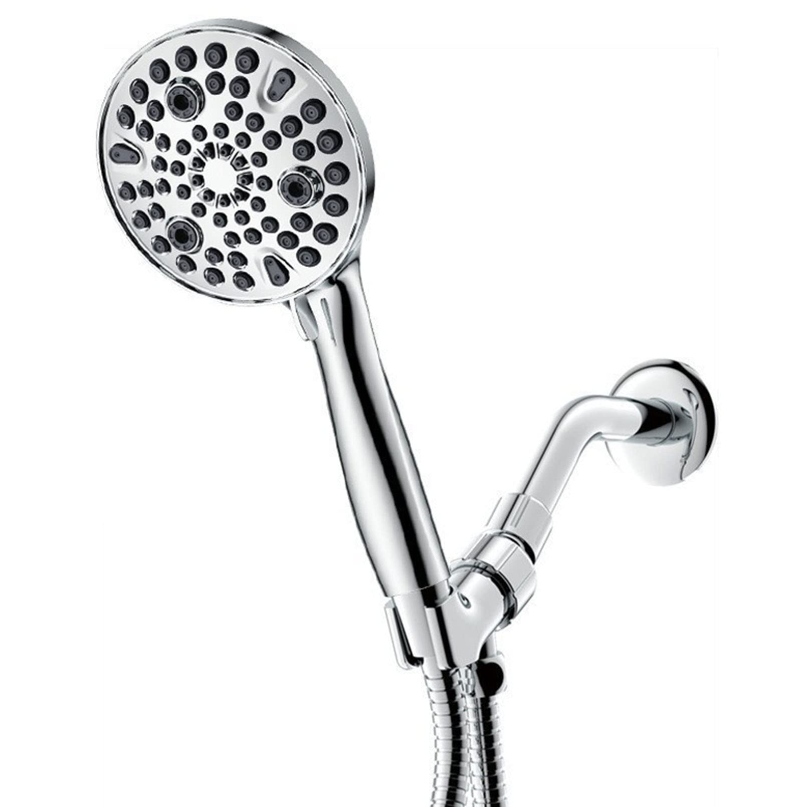 Cabezal de Ducha de Alta presión, 10 configuraciones, Conjunto de Grifo de Pared de Mano Combinado para baño, reemplazo Universal para Sus baños