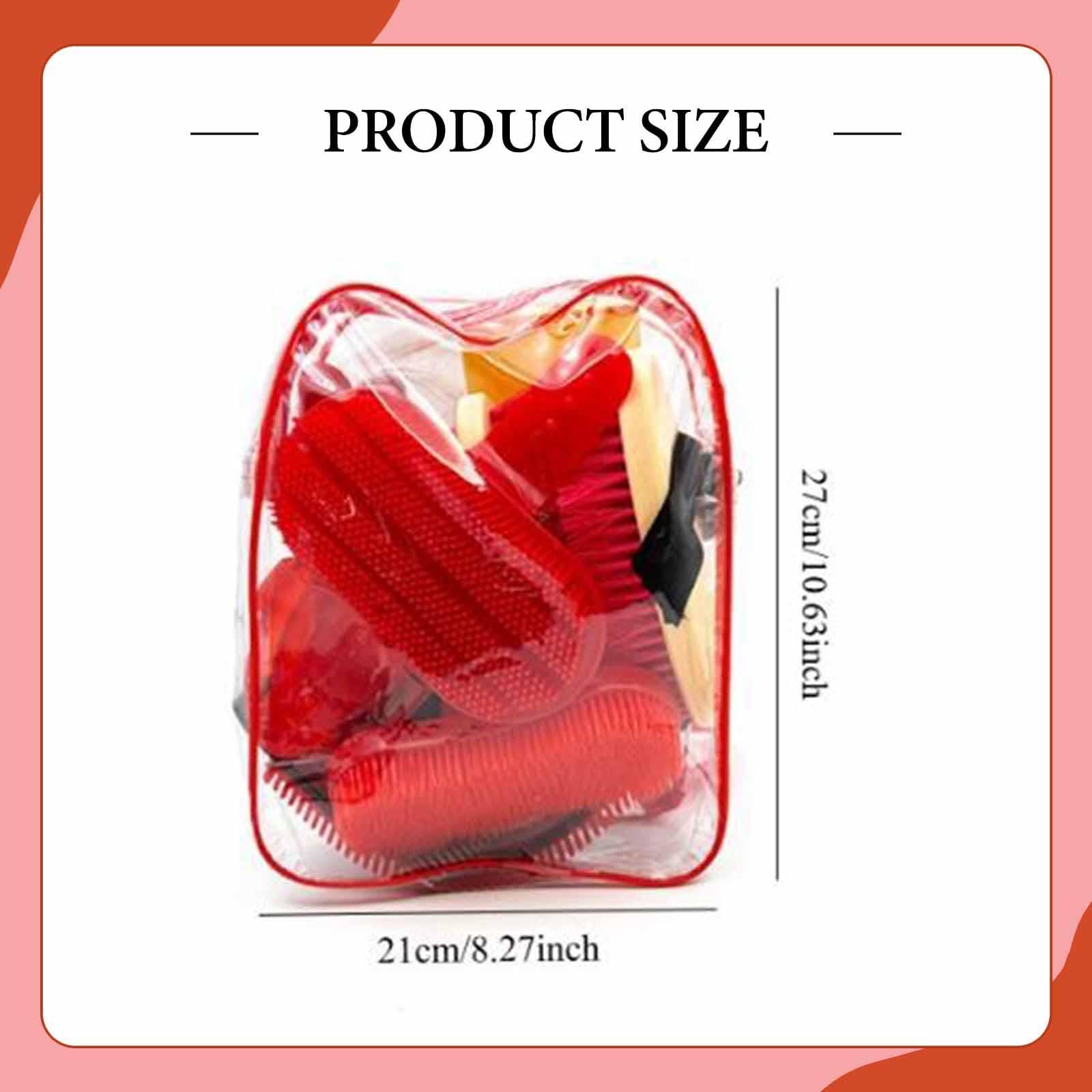 Kit de Aseo para Caballos de 11 Piezas, Regalo para Amantes de Los Caballos, Accesorios para de, Juego de Cepillos para Caballos