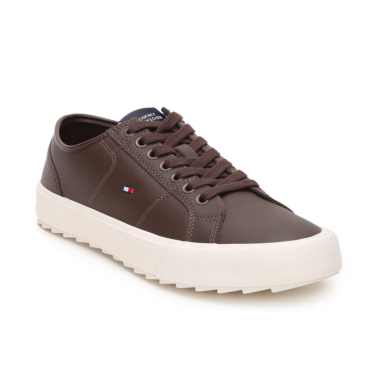 See full amazon price history chart for Tommy Hilfiger Leather Solid Brown Men Flat Sneakers (F23HMFW116) Size- 45 Tommy Hilfiger Leather Solid Brown Men Flat Sneakers (F23HMFW116) Size- 45 (B0CKWB4JRK) Amazon Price History, Amazon Price Tracker