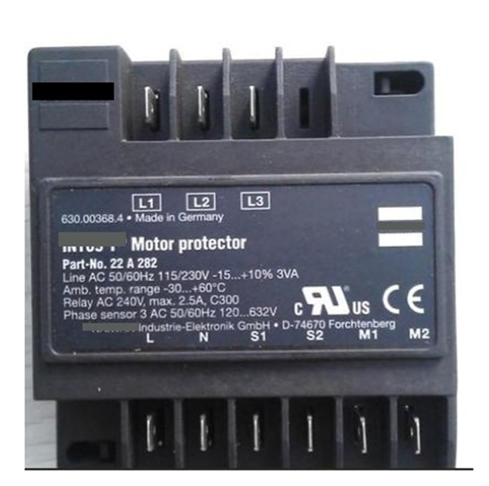 INT69FSY, INT69Y, INT69RCY, INT69SNY Kompressorschutzmodul Motorschutz Motorwärmeschutz-Steuermodul (Color : INT69SNY)