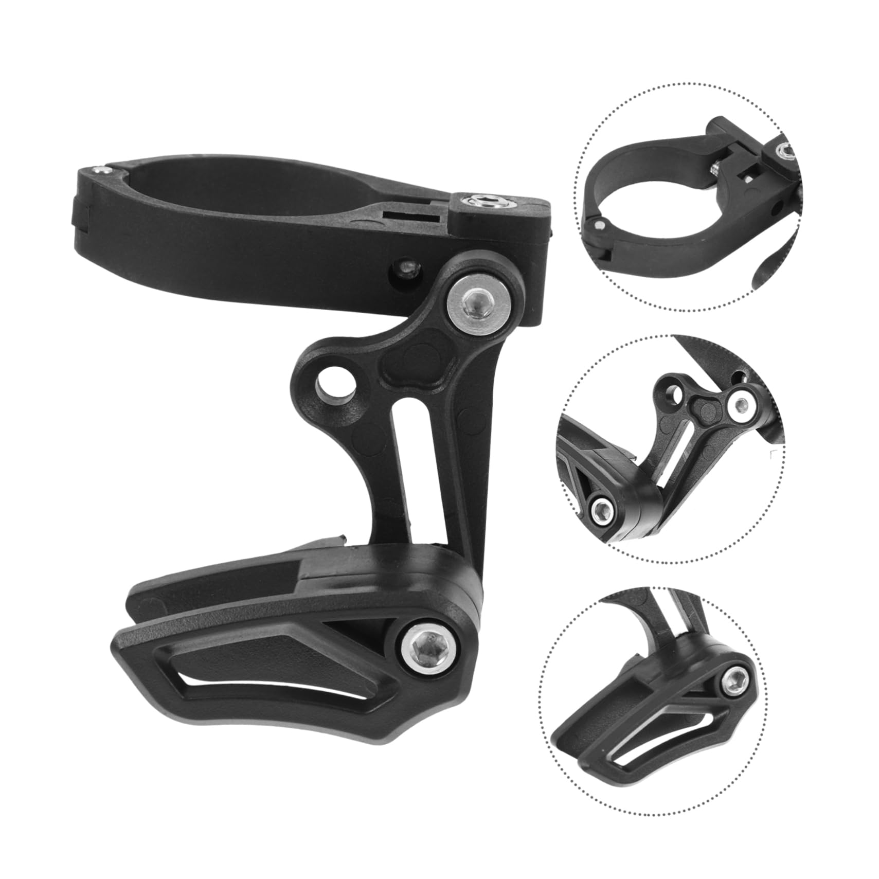 TOYANDONA Protezione e Guida per Mountain Bike Accessorio Resistente e Decorativo per Ciclistinero