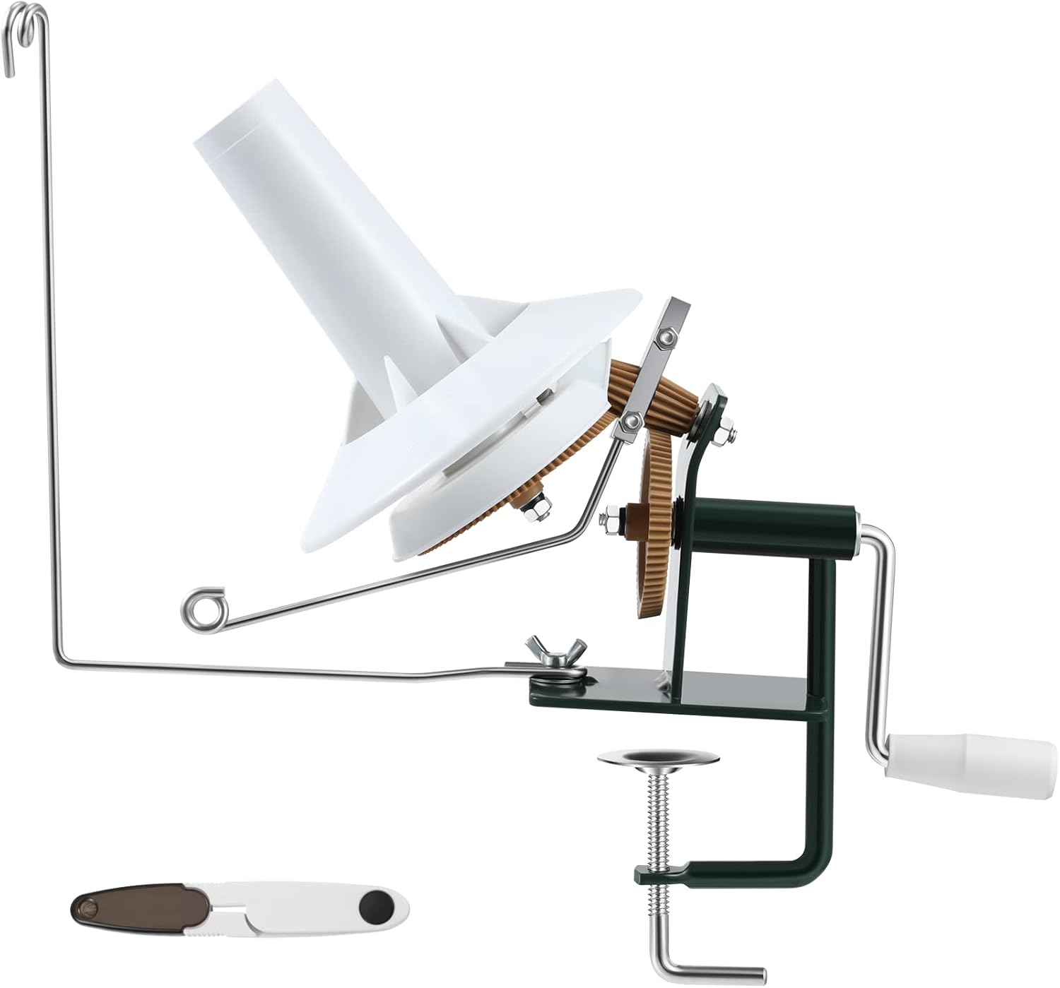 Hiboom Yarn Ball Winder Large Capacity Yarn Winder for