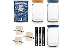 Fermentaholics Breathable Kefir Jar - Make Kefir at Home